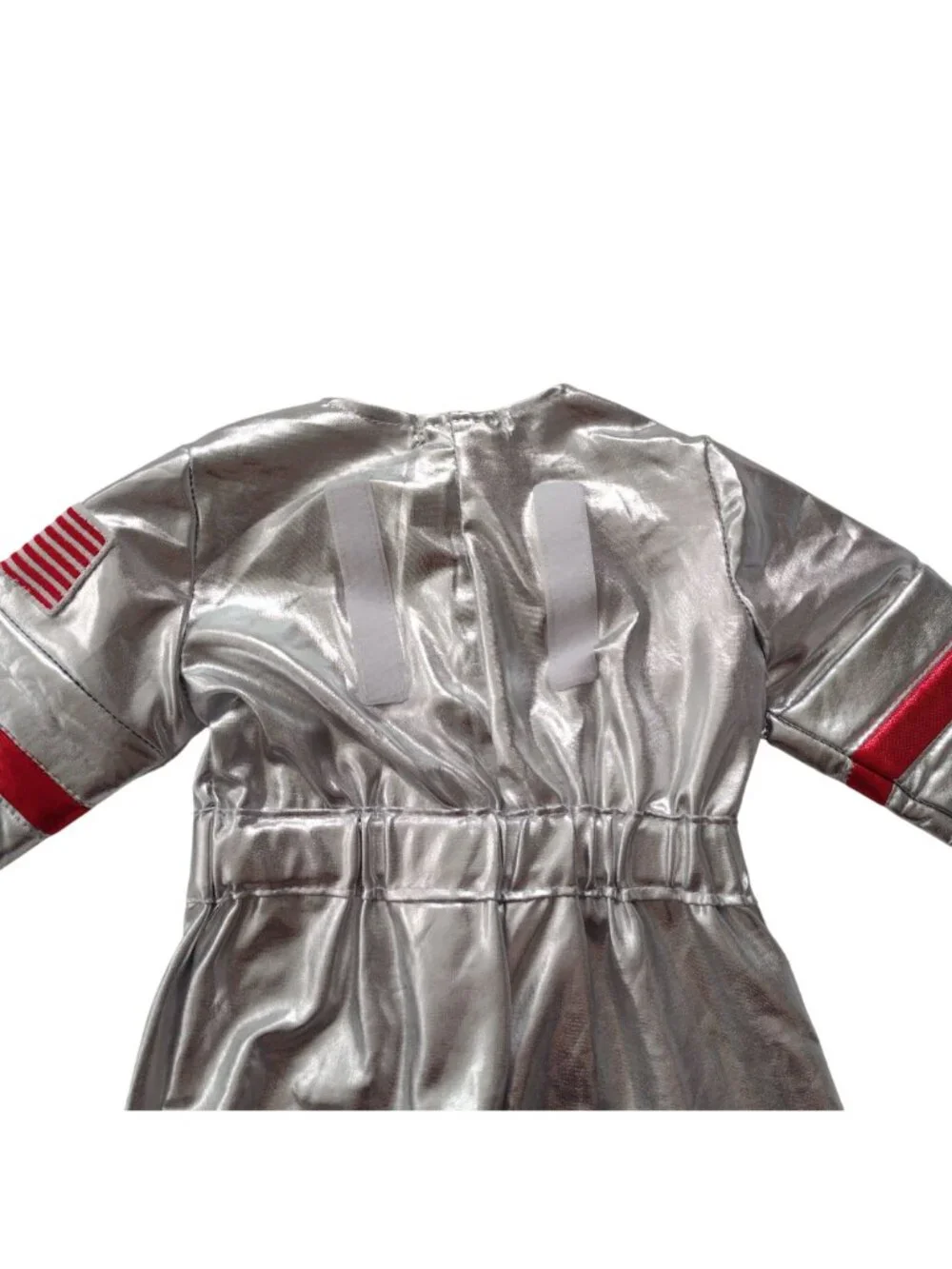 Pottery Barn Kids Astronaut Costume 6-12m Metallic Silver Space Theme Outfit - Picture 8 of 10